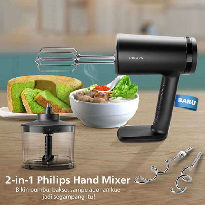 Philips Mixer Genggam Hand Mixer 300 W - HR3781/30